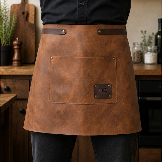 Doxx Amsterdam Doxx Amsterdam Catering-Schürze Chefkoch Taille Braune