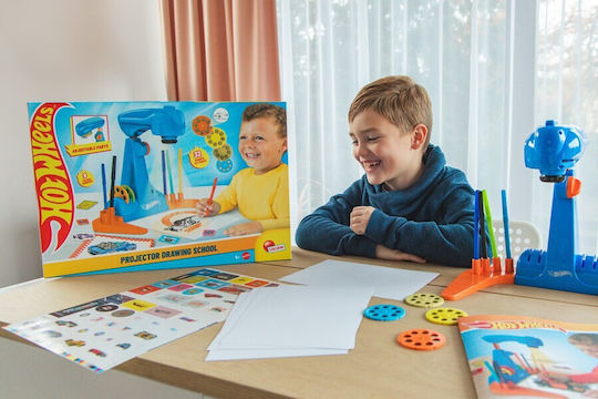 Lisciani Giochi Προτζέκτορας Ζωγραφικής Hot Wheels