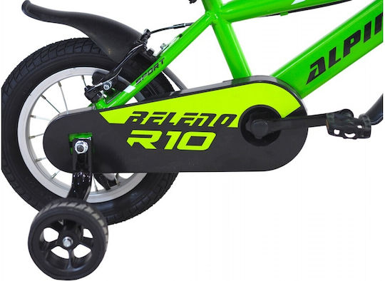 12" Kids' BMX Bicycle with Aluminum Frame Green