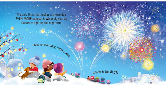 Interactive Book With Sounds And Lights Winter Landscape Winter Wonder Light And Sound Book 6 Months