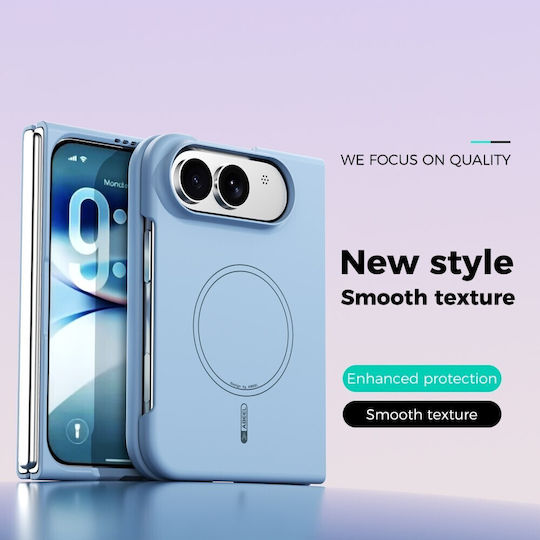 Abeel Back Cover Σιλικόνης Γαλάζιο (iPhone Duo)