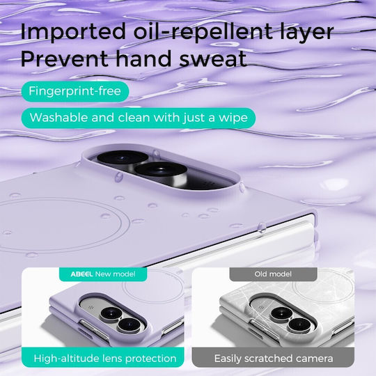 Abeel Back Cover Σιλικόνης Γαλάζιο (iPhone Duo)