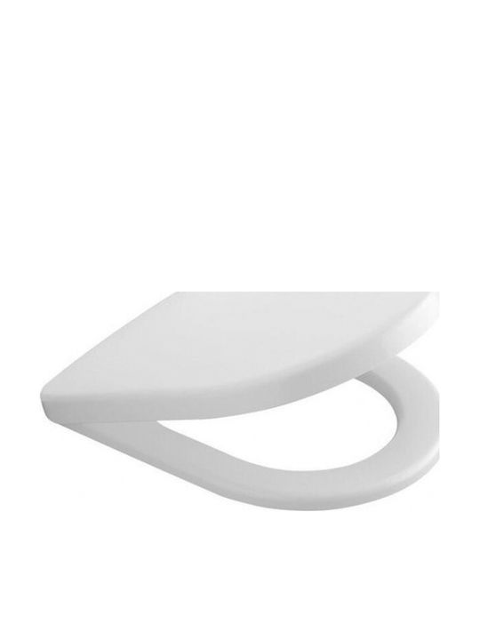 Villeroy & Boch Architectura Тоалетна седалка с плавно затваряне, пластмасова, бяла