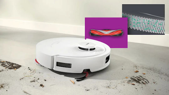 Spotless 2 Robot Vacuum Cleaner with Laser Mapping & 25000Pa Suction Power White