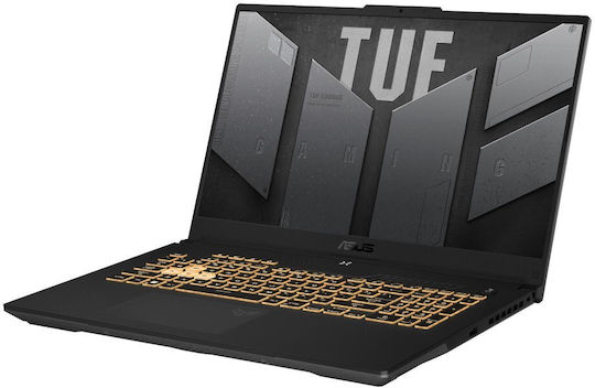 TUF Gaming F17 FX707VJB-HX081 17,3" IPS FHD+ 144 Hz (Core 5-210H/16 GB/512 GB SSD/GeForce RTX 3050/ohne Betriebssystem) Mecha-Grau (US-Tastatur)