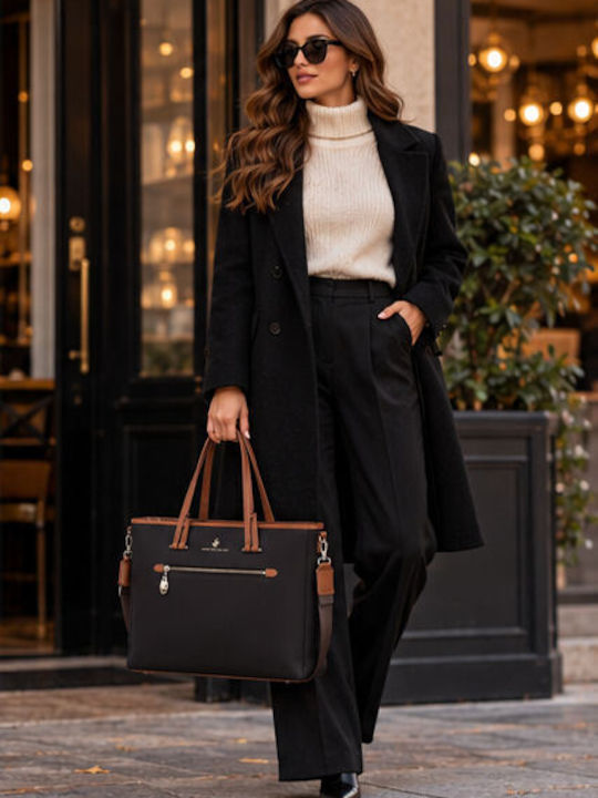 Brown Leather Women's Clutch