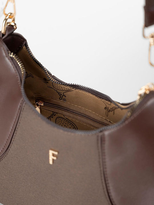 Damen-Hobo-Tasche Braun
