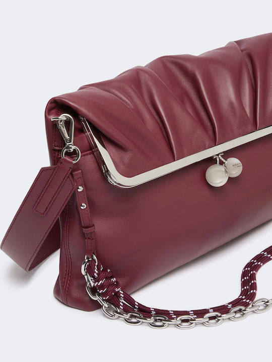 Damen-Clutch Rubin
