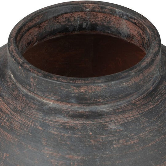 Estia Decorative Ceramic Vase Orange Y12.2cm