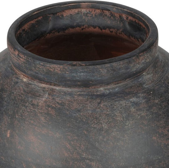 Estia Decorative Ceramic Vase Orange Y8.7cm