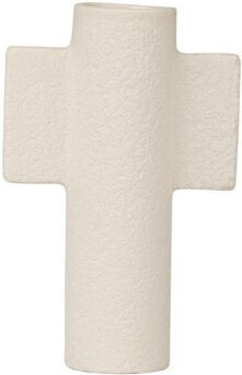Estia Ceramic Vase White Y15.5cm