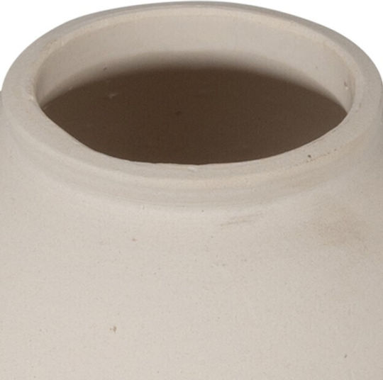 Estia Decorative Ceramic Vase White Y15.3cm