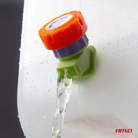AMiO 05144 Kunststoffkanister mit Wasserhahn 20 l