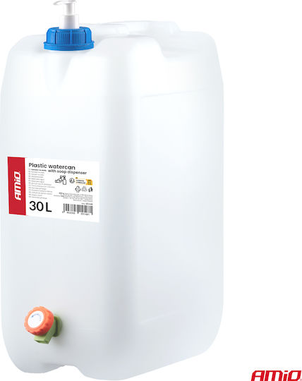 AMiO 05148 Kunststoffkanister mit Wasserhahn 30 l