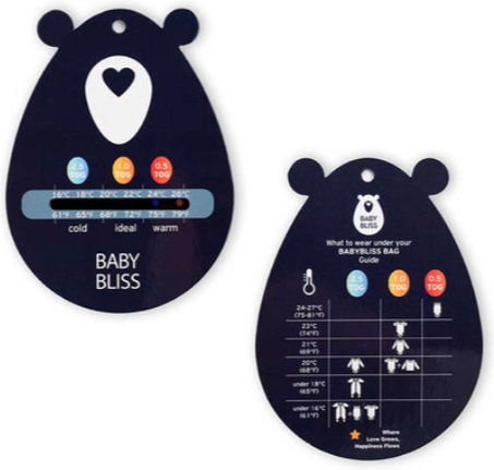Baby Bliss Blissjump Sac de Dormit de Iarnă cu Picioare Albastru Deschis