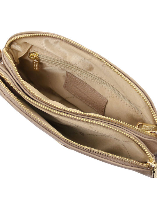 Light Ash Leather Women's Shoulder Bag