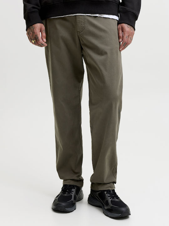 Jack & Jones Jpstkane Παντελόνι Crocodile Khaki