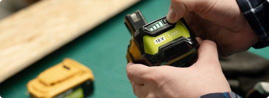 Green Cell Werkzeugbatterie 18V mit Kapazität 5Ah