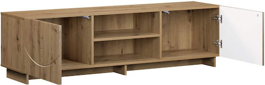 TV Stand Artisan Oak L140xW34.5xH40cm