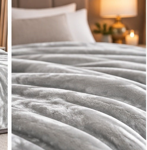 Decotelia Single 160x240cm Grey Silver Decotelia Single 160x240cm Grey Silver