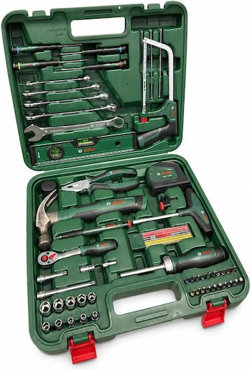 Bosch Bosch Werkzeugkoffer mit 63 Werkzeugen
