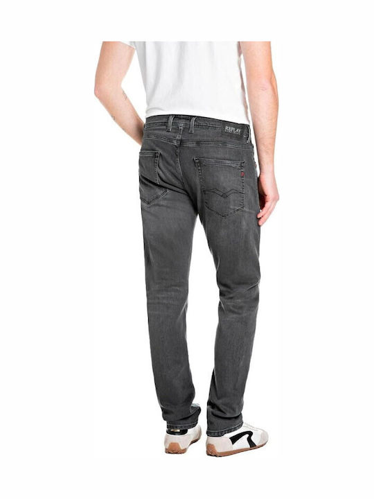 Replay Παντελόνι Τζιν Regular Straight Fit Grey