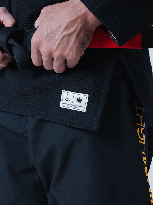 Kingz Men's Brazilian Jiu Jitsu Jacket Black