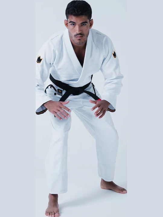 Kingz Men's Brazilian Jiu Jitsu Jacket White