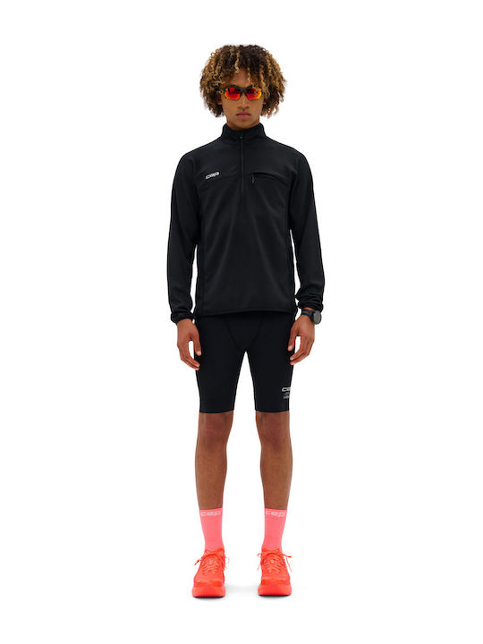 CEP Ανδρική Ισοθερμική Μακρυμάνικη Μπλούζα Compression Μαύρη