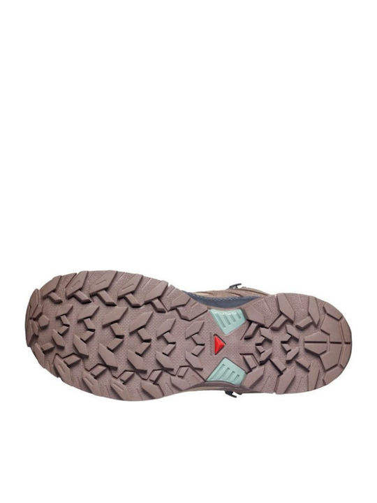 Salomon X Ultra 360 Дамски Водоустойчиви Туристически Боти с Gore-Tex Мембрана Кафяви
