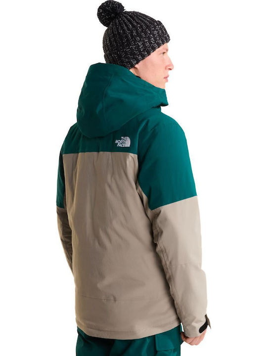 The North Face Freedom NF0A8H2DT1V Ανδρικό Μπουφάν για Σκι & Snowboard Γκρι