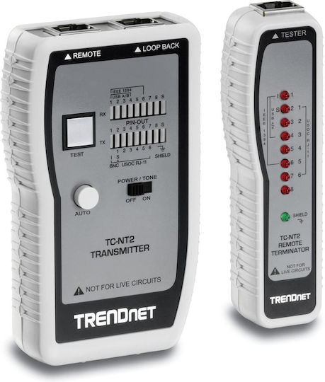 Trendnet TC-NT2 Tester Καλωδίων Δικτύου