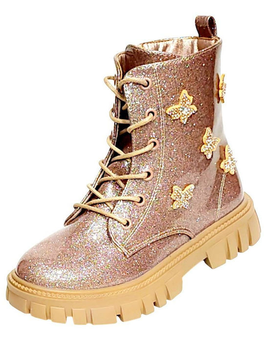 Kids Brown Ankle Boots