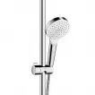 Hansgrohe Crometta Душ Прът с Ръчен Душ, Шлаух и Спирателен Кран с Функция Спиране на Водата