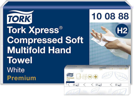 Tork Prosoape De Mâini Pliere În W 2 Foi Albe 12 X 170 Buc 17679