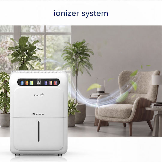 R-91520 Dehumidifier with Compressor Ionizer and Wi-Fi 20 L