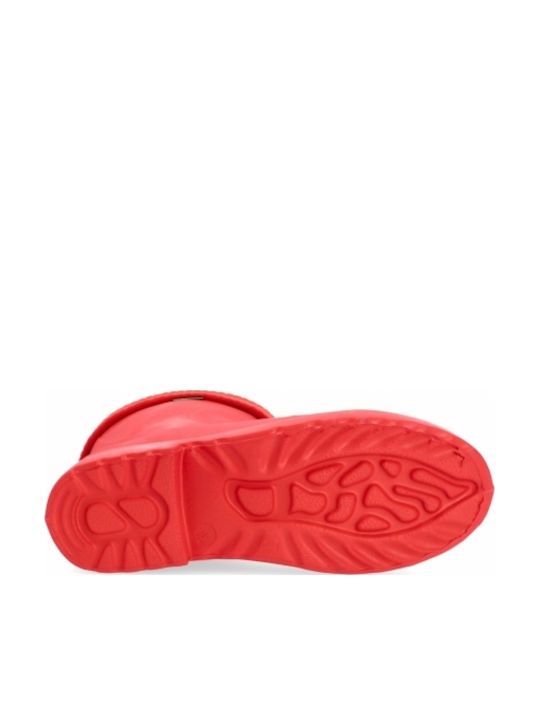 Demar Luna Unisex Work Wellies with Fur, Red, with WR Certification