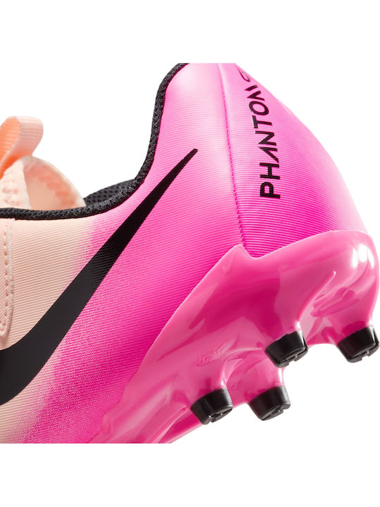 Jr Phantom Gx Ii Academy Fg FG Kinder Fußballschuhe mit Nocken Crimson Tint / Black / Pink Blast