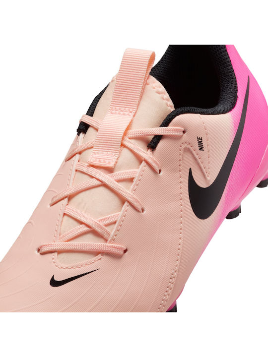 Jr Phantom Gx Ii Academy Fg FG Kinder Fußballschuhe mit Nocken Crimson Tint / Black / Pink Blast