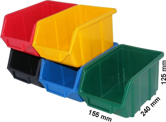 Кутия За Съхранение Ecobox Medium Червена