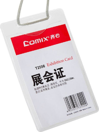 Comix Conference Badge 128x82cm