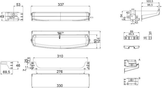 Giesse Window Motor 46632