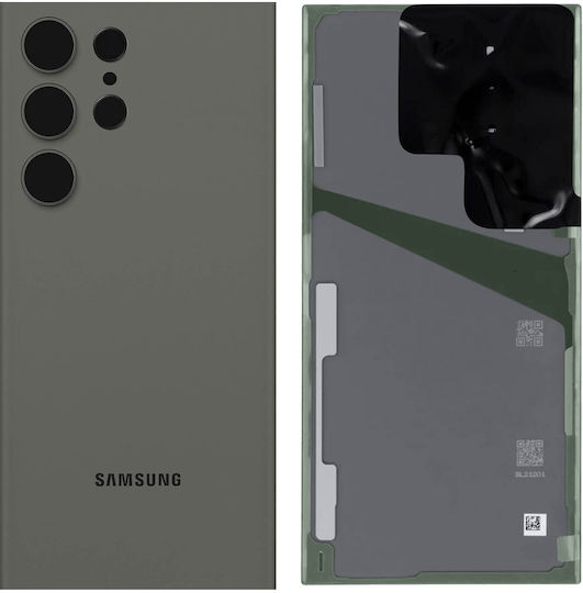 Samsung Καπάκι Μπαταρίας Πράσινο για Galaxy S23 Ultra