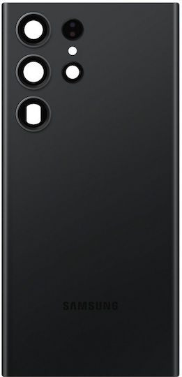 Samsung Capac Baterie Negru pentru Galaxy S23 Ultra