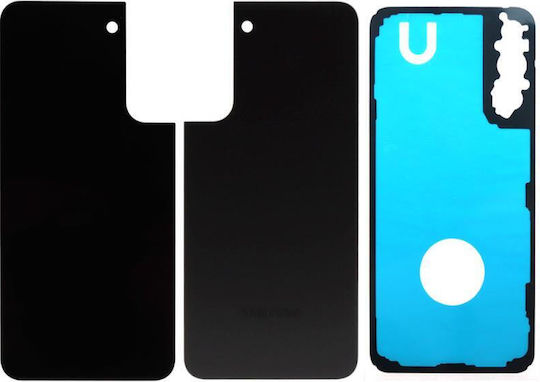 Battery Cover Black for Galaxy S22+ 5G