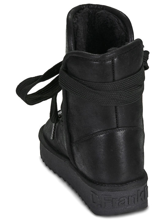 Nordic Damen-Stiefeletten Schwarz