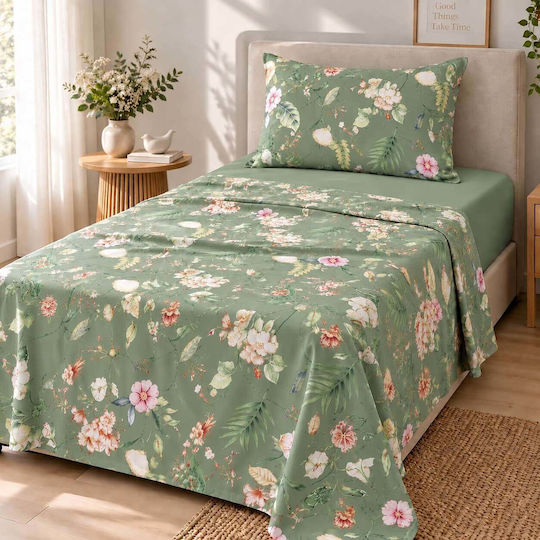 Astron Italy Ortensia Single Bed Set 3 Pieces 175x260cm Astron Italy Ortensia Single Bed Set 3 Pieces 175x260cm