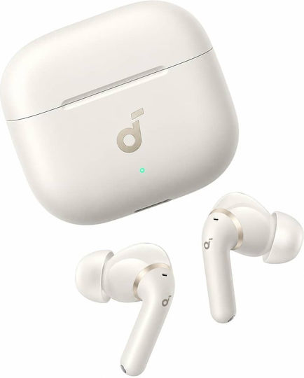 P42i In-ear Căști Bluetooth Handsfree cu Rezistență la Transpirație și Husă de Încărcare Albe