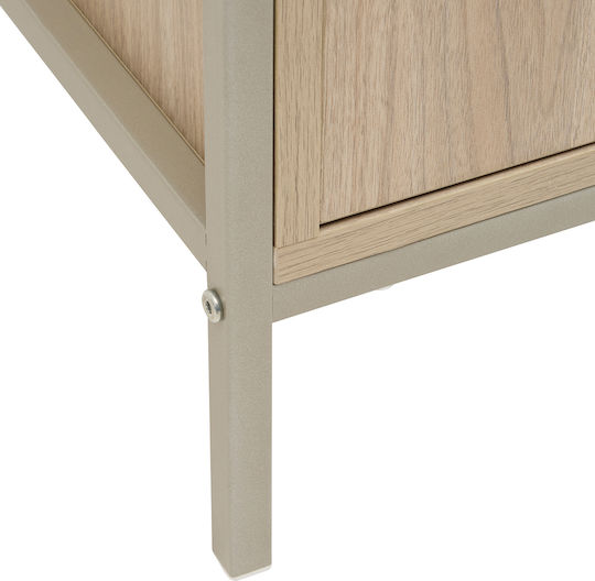 Βιβλιοθήκη Duna Μπεζ 35x35x176εκ.