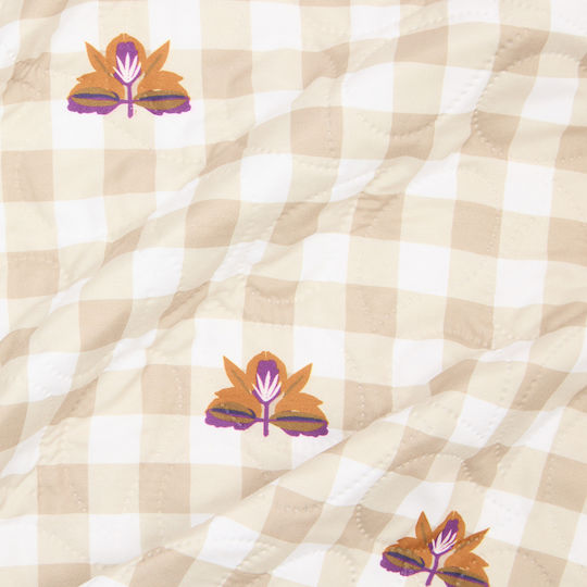 A-s Cole Tagesdecke für Doppelbett aus Polyester Beige 220x240cm